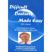 Load image into Gallery viewer, Difficult Dentures Made Easy Dr. Thomas Shipmon