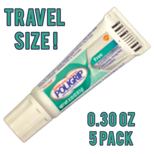Poligrip Travel Size Denture Adhesive Cream