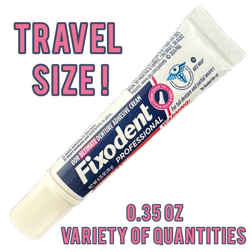 Fixodent Professional Travel Size Adhesive