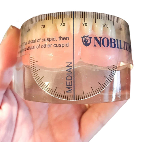 Flexible Median Denture Ruler - 3 pack
