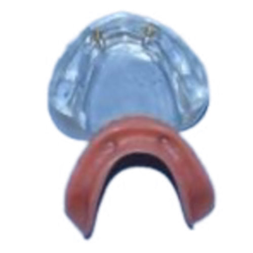 Loc-2 Lower denture w/attachments.