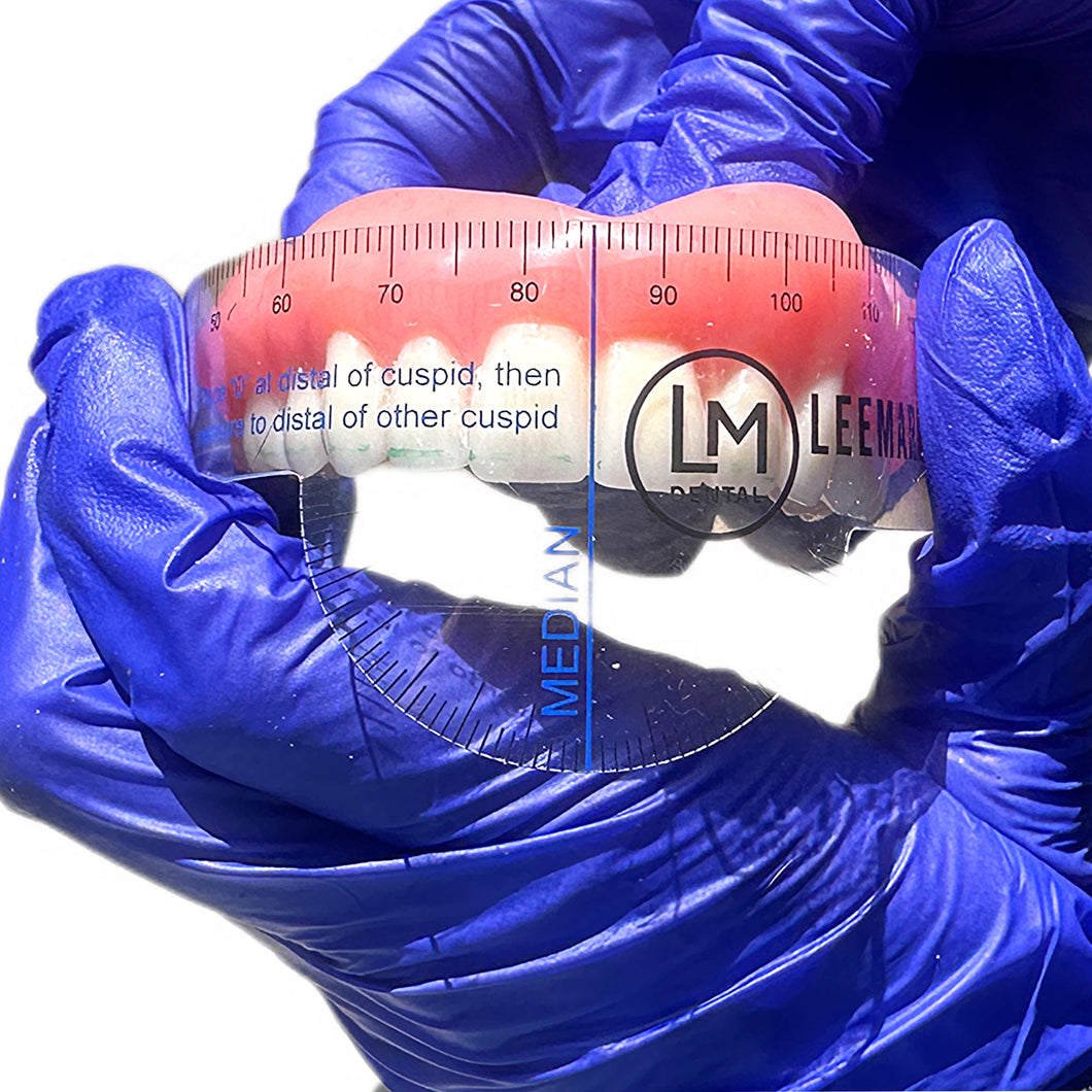 Flexible Median Denture Ruler - 3 pack