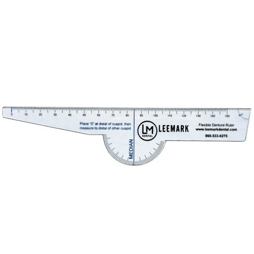 Flexible Median Denture Ruler - 3 pack