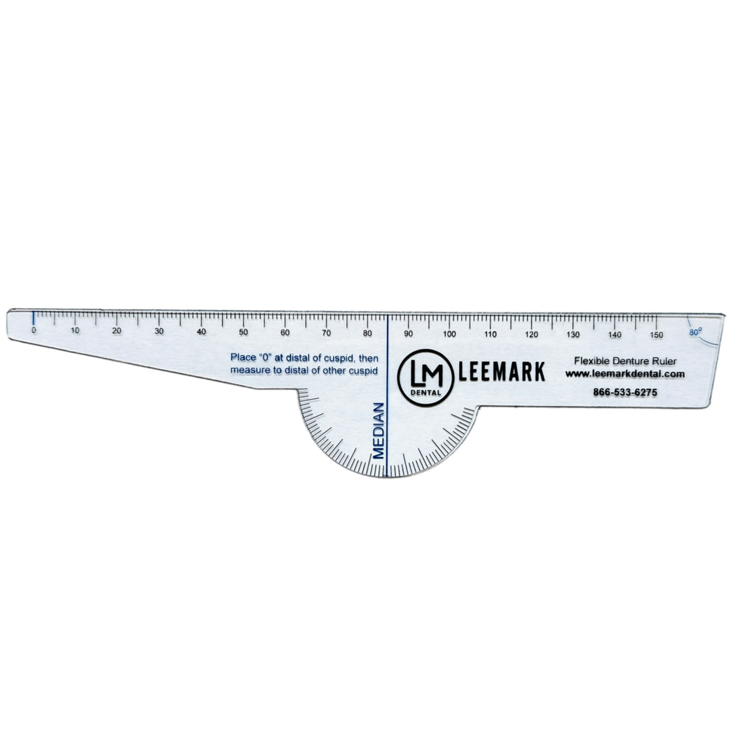 Flexible Median Denture Ruler - 3 pack