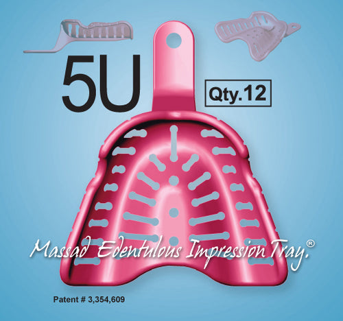 Massad Edentulous Tray - 5U Low Temperature Size XL Upper Refill Package