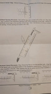 Panadent Multi- Measuring Ruler Dental Lab Instruments Denture tooth p ...